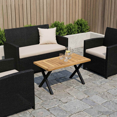 Vidaxl tafelblad 60,5 x 30 x 2 cm rechthoekig massief acaciahout wit