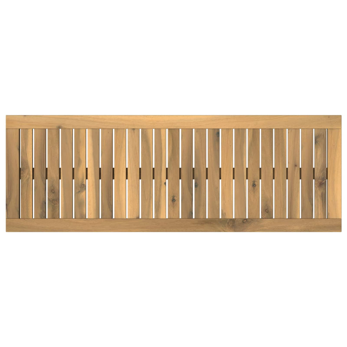 Vidaxl tafelblad 100,5 x 35 x 2 cm rechthoekig massief acaciahout