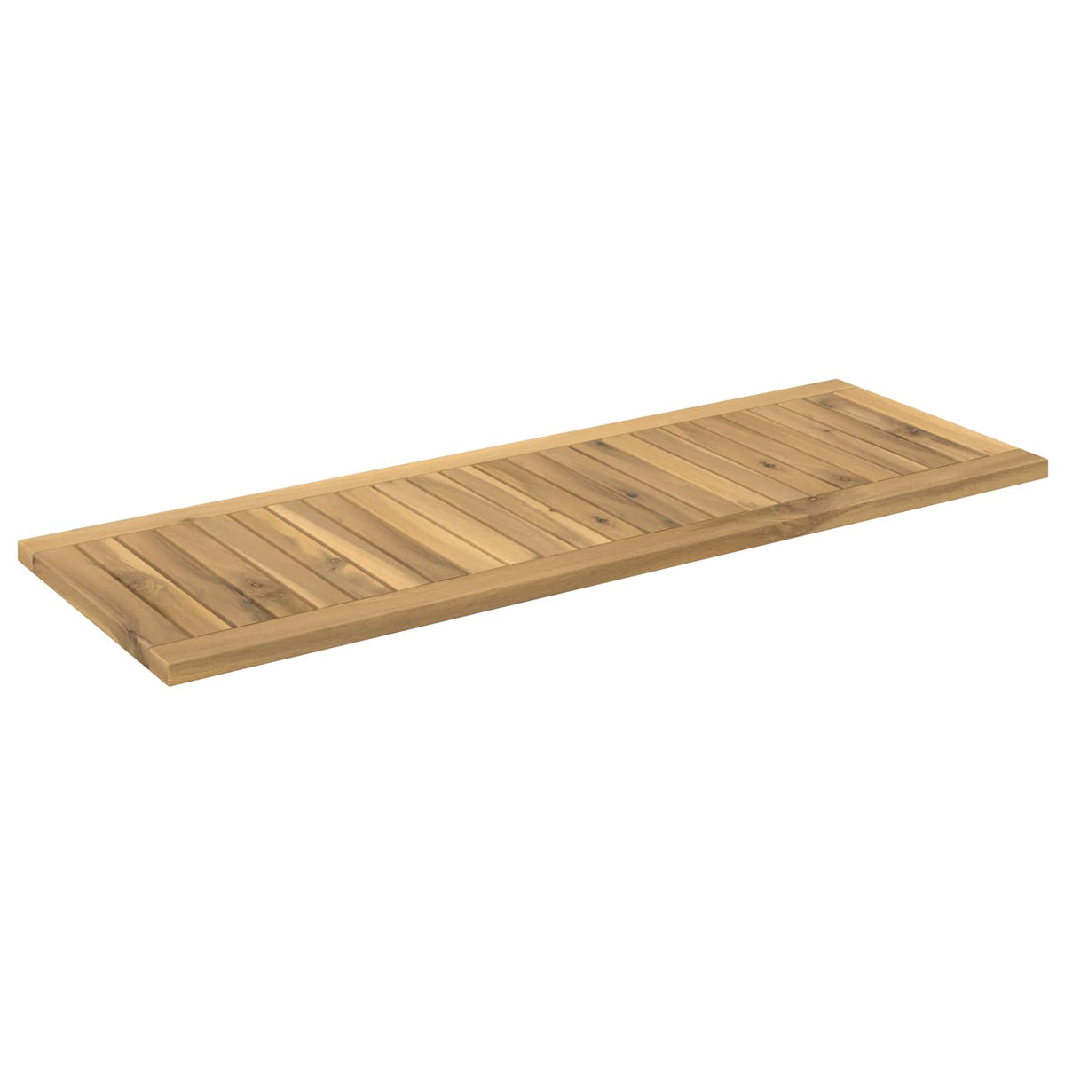 Vidaxl tafelblad 100,5 x 35 x 2 cm rechthoekig massief acaciahout