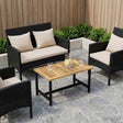 Vidaxl tafelblad 68,5 x 40 x 2 cm rechthoekig massief acaciahout