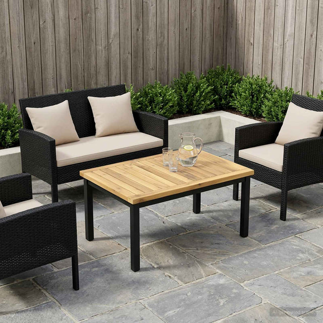 Vidaxl tafelblad 60,5 x 49 x 2 cm rechthoekig massief acaciahout wit