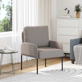 Vidaxl banken taupe 60 x 56 x 80 cm multiplex