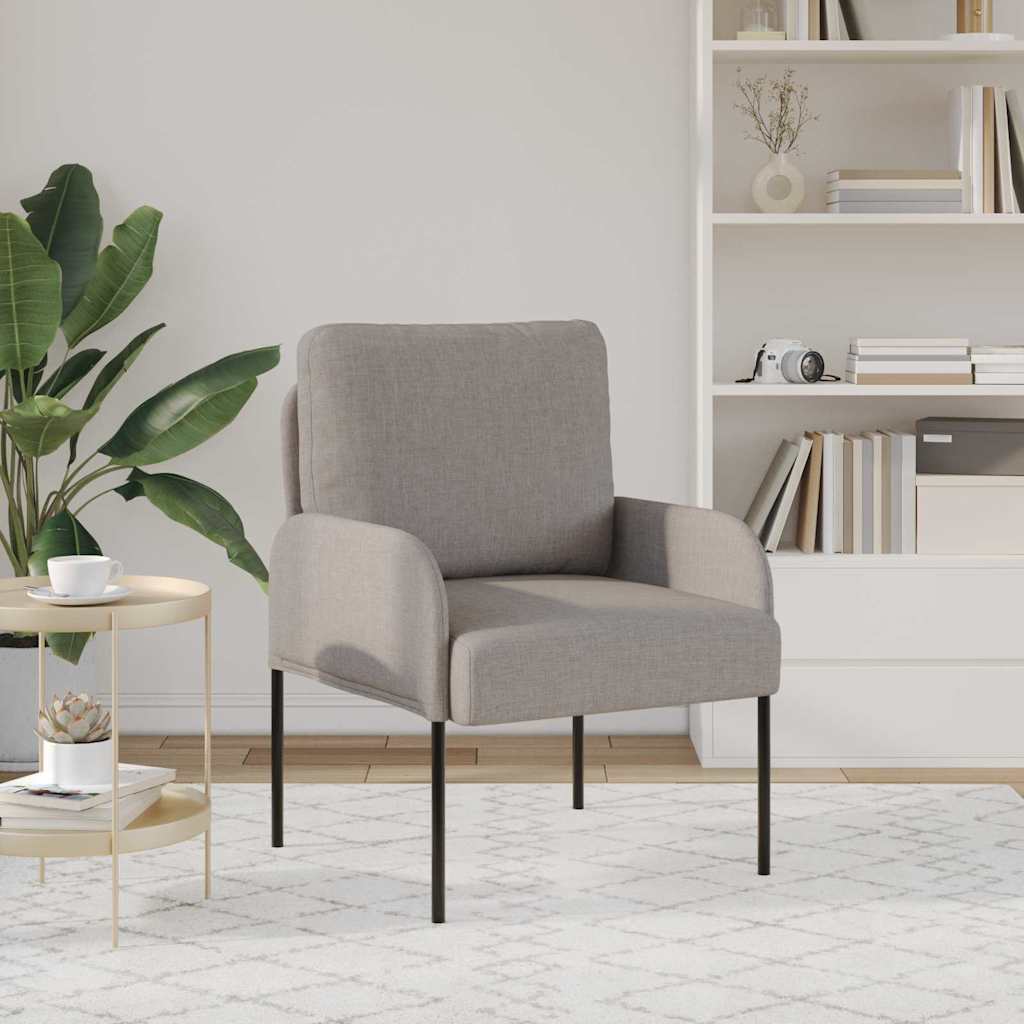 Vidaxl banken taupe 60 x 56 x 80 cm multiplex