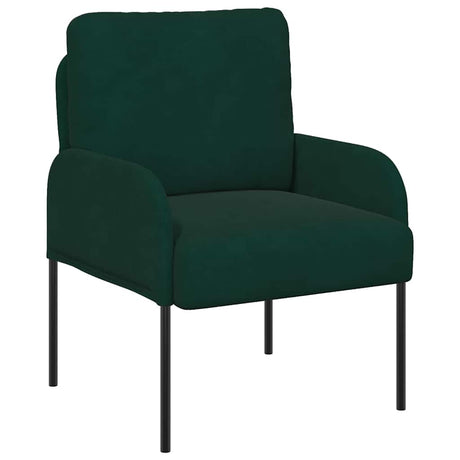 Vidaxl banken met kussen 55cm donkergroen multiplex