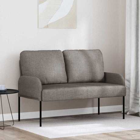 Vidaxl banken taupe 115 x 56 x 80 cm multiplex