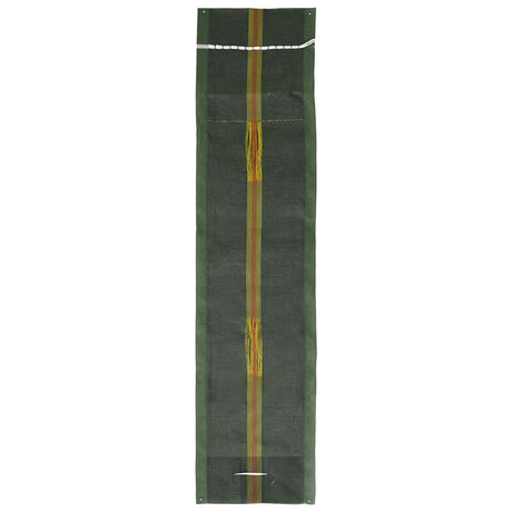Vidaxl zandzakken 100 st donkergroen 120 x 27 cm hdpe