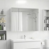 Vidaxl badkamer spiegelkast wit 60 x 14,5 x 50 cm bewerkt hout