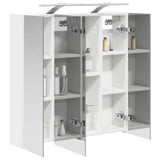 Vidaxl badkamer spiegelkast wit 70 x 14,5 x 70 cm bewerkt hout