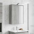 Vidaxl badkamer spiegelkast grijs sonoma 43 x 16 x 62.5 cm