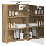 Vidaxl badkamer spiegelkast ambachtelijk eiken 43 x 16 x 62.5 cm