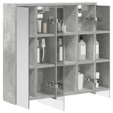 Vidaxl badkamer spiegelkast beton grijs 63,5 x 16 x 62,5 cm