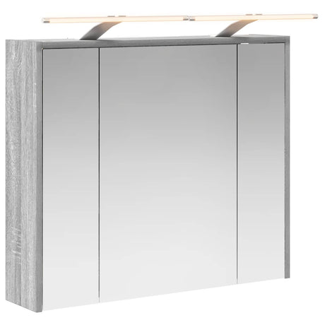 Vidaxl badkamer spiegelkast grijs sonoma 73,5 x 16 x 62,5 cm