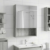 Vidaxl badkamer spiegelkast grijs sonoma 50 x 14,5 x 70 cm