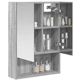 Vidaxl badkamer spiegelkast grijs sonoma 50 x 14,5 x 70 cm