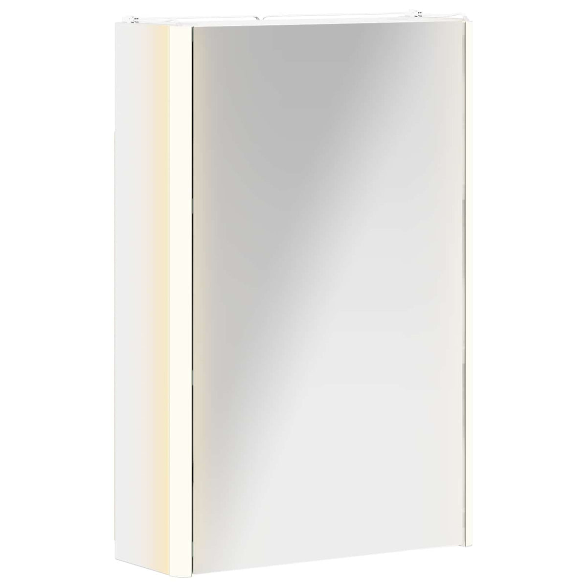Vidaxl badkamer spiegelkast wit 33 x 11,5 x 50 cm bewerkt hout