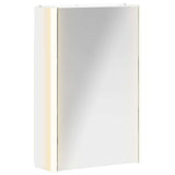 Vidaxl badkamer spiegelkast wit 33 x 11,5 x 50 cm bewerkt hout