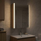 Vidaxl badkamer spiegelkast sonoma eiken 33 x 11,5 x 50 cm