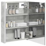 Vidaxl badkamer spiegelkast beton grijs 43 x 11,5 x 60,5 cm