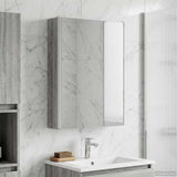 Vidaxl badkamer spiegelkast grijs sonoma 43 x 11,5 x 60,5 cm