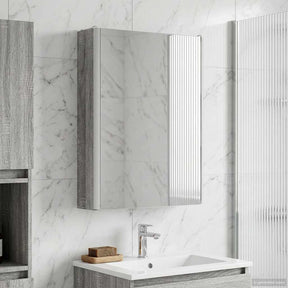 Vidaxl badkamer spiegelkast grijs sonoma 43 x 11,5 x 60,5 cm