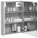 Vidaxl badkamer spiegelkast grijs sonoma 43 x 11,5 x 60,5 cm