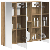 Vidaxl badkamer spiegelkast ambachtelijk eiken 73,5 x 15,5 x 70 cm