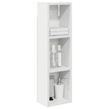 Vidaxl badkamer wandkast wit 20 x 14 x 70 cm geconstrueerd hout