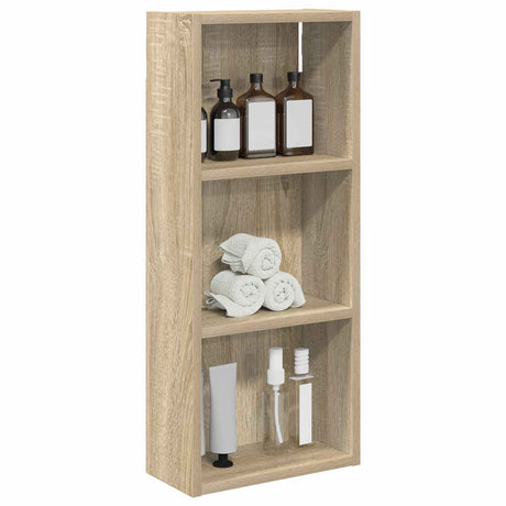 Vidaxl badkamer wandkast sonoma eiken 30 x 14 x 70 cm