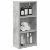 Vidaxl badkamer wandkast beton grijs 30 x 16 x 62,5 cm