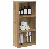 Vidaxl badkamer wandkast ambachtelijk eiken 30 x 16 x 62,5 cm