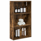 Vidaxl badkamer wandkast gerookte eik 40 x 14 x 70 cm