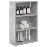 Vidaxl badkamer wandkast beton grijs 40 x 16 x 62,5 cm