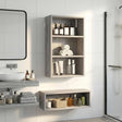 Vidaxl badkamer wandkast grijze sonoma 40 x 16 x 62,5 cm