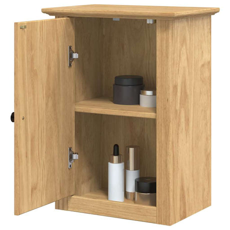 Vidaxl badkamer wandkast bodo honingbruin 44 x 30 x 60 cm bewerkt hout