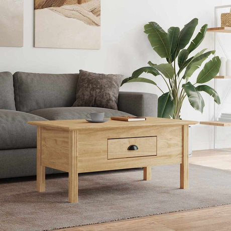 Vidaxl salontafel bodo honingbruin 100 x 55 x 45,8 cm bewerkt hout