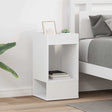 Vidaxl bijzettafel 2 st wit 30 x 30 x 56 cm bewerkt hout