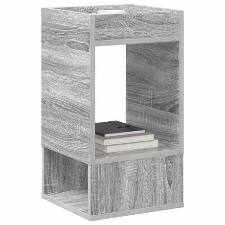 Vidaxl bijzettafel grijs sonoma 30 x 30 x 56 cm bewerkt hout