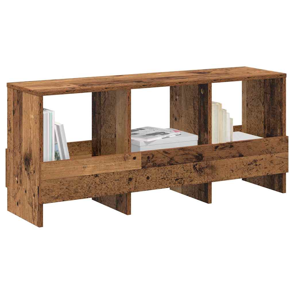 Vidaxl tijdschrift rek oudhout 102 x 30 x 45 cm