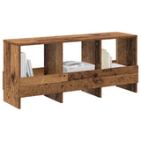 Vidaxl tijdschrift rek oudhout 102 x 30 x 45 cm