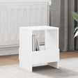 Vidaxl tijdschrift rek 2 st wit 35 x 30 x 45 cm