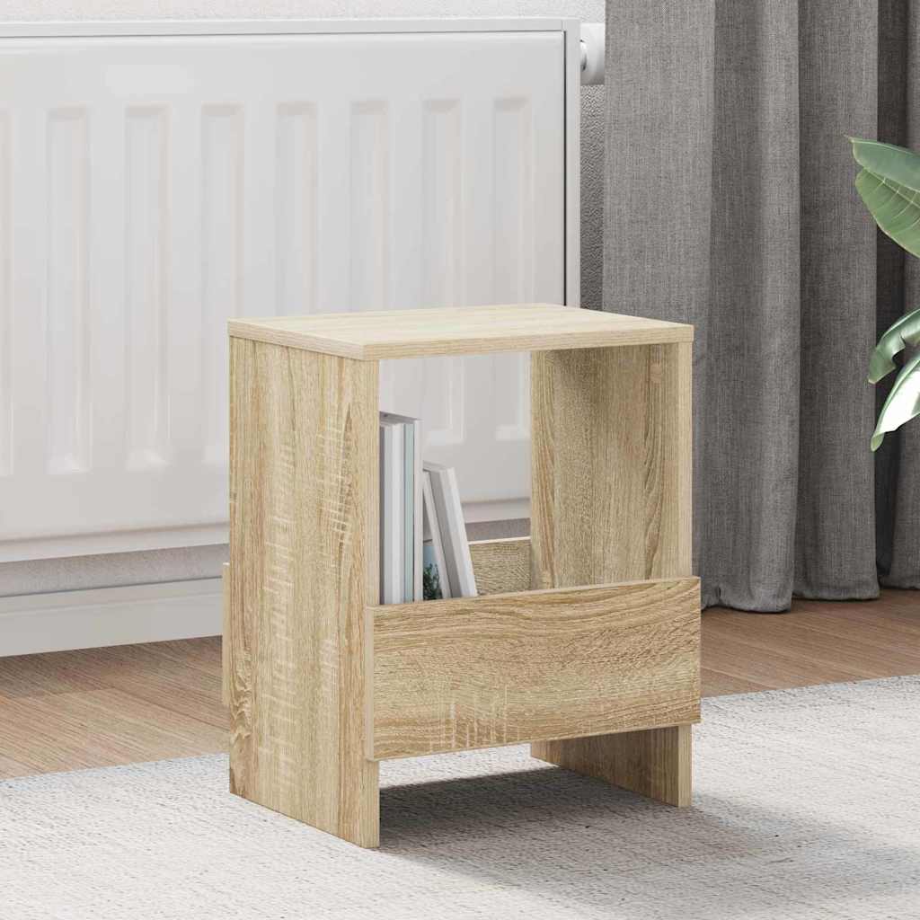 Vidaxl tijdschrift rek 2 st sonoma eiken 35 x 30 x 45 cm