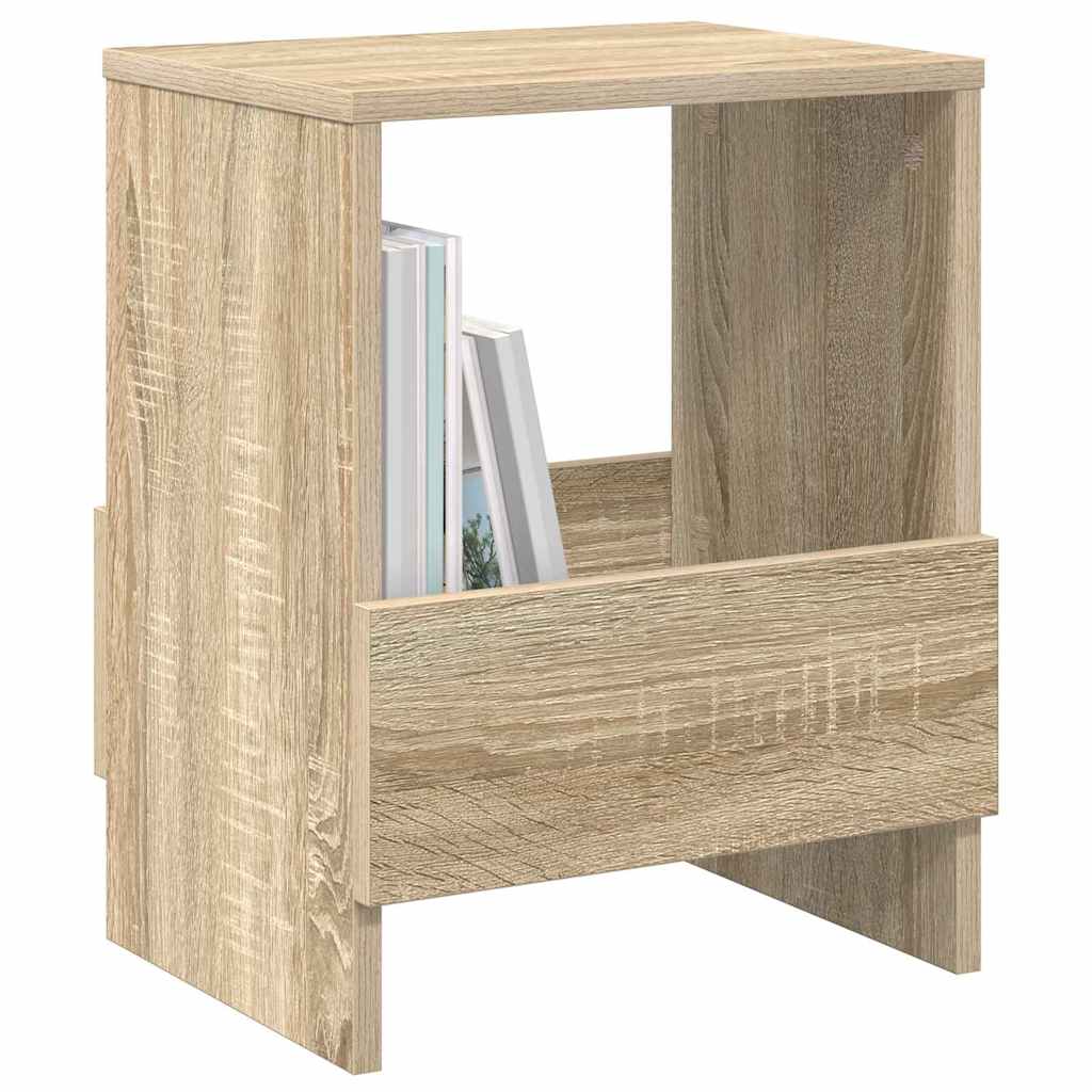 Vidaxl tijdschrift rek 2 st sonoma eiken 35 x 30 x 45 cm