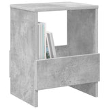 Vidaxl tijdschrift rek 2 st beton grijs 35 x 30 x 45 cm