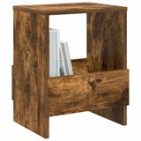 Vidaxl tijdschrift rek gerookt eiken 35 x 30 x 45 cm