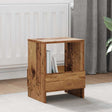 Vidaxl tijdschrift rek oudhout 35 x 30 x 45 cm
