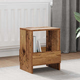 Vidaxl tijdschrift rek oudhout 35 x 30 x 45 cm
