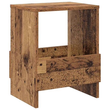 Vidaxl tijdschrift rek oudhout 35 x 30 x 45 cm