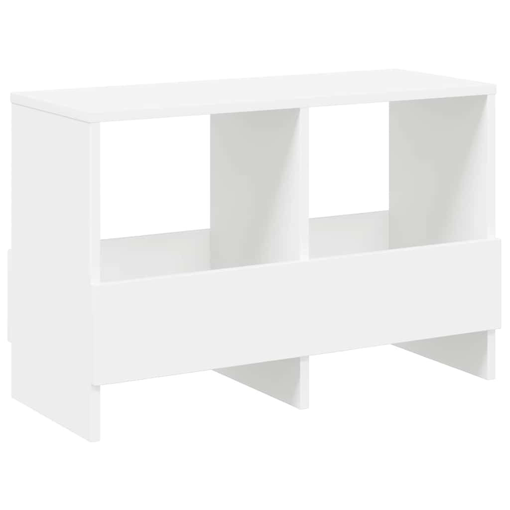 Vidaxl tijdschrift rek wit 68,5 x 30 x 45 cm