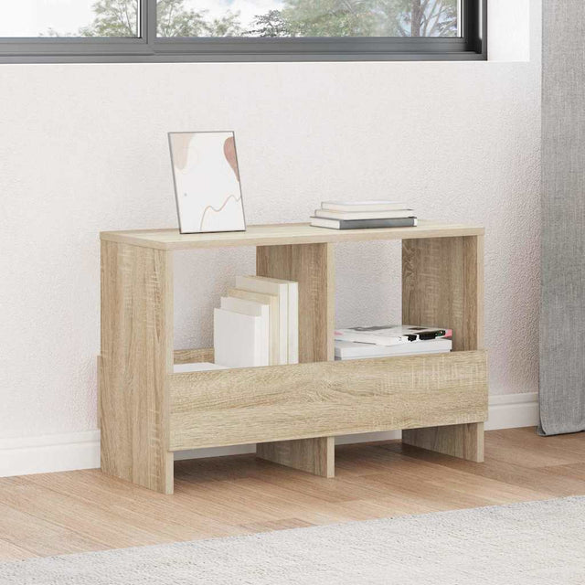 Vidaxl tijdschrift rek sonoma eiken 68,5 x 30 x 45 cm