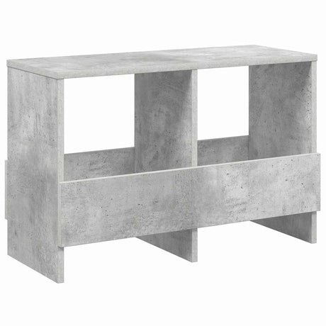 Vidaxl tijdschrift rek beton grijs 68,5 x 30 x 45 cm